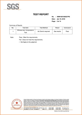 SGS Compressive Test